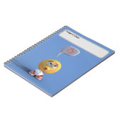 carnet "Idea Emoji" (bleu) (Côté gauche)