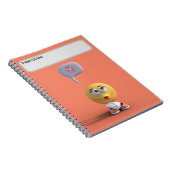 carnet "Idea Emoji" (orange) (Côté Droit)