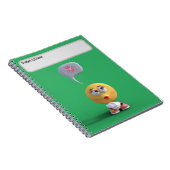 carnet "Idea Emoji" (Vert) (Côté Droit)