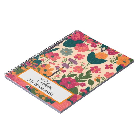 Carnet Idée cadeau de la servante customisée (Côté gauche)