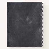 Carnet Idée Cadeau Design Tableau Noir pour Ne Pas Effray (Dos)