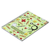 Carnet Idée cadeau infirmière personnalisée (Côté gauche)