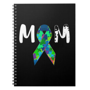 Carnet Idée cadeau pour les femmes - Autism Mom Shirt. Su