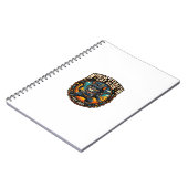 Carnet Idée cadeau pour maman de chat Ninja Stealth Cat - (Côté gauche)