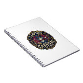 Carnet Idée cadeau pour papa de chat de carnaval du cirqu (Côté Droit)