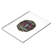 Carnet Idée cadeau pour papa de chat de carnaval du cirqu (Côté gauche)