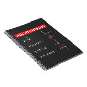 Carnet Idée de cadeau de professeur de mathématiques (Côté Droit)