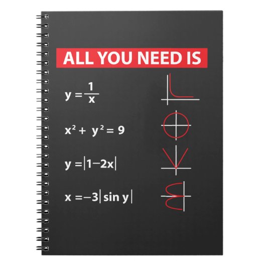 Carnet Idée de cadeau de professeur de mathématiques (Devant)