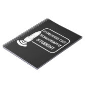 Carnet Idée de cadeau de technicien d'ultrason de (Côté gauche)