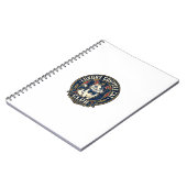 Carnet Idée de cadeau pour maman de chat de luxe couture  (Côté gauche)