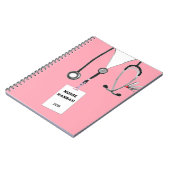 Carnet Idées Cadeau Infirmière personnalisée (Côté gauche)