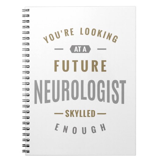 Carnet Idées cadeaux de neurologues futurs (Devant)