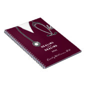 Carnet idées cadeaux d'infirmière personnalisée (Côté Droit)