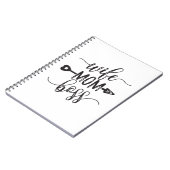 Carnet Idées cadeaux Fête des Mères Femme Maman Patron (Côté gauche)