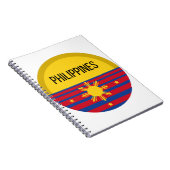 Carnet Idées de design mignonne Philippines Coucher de so (Côté Droit)