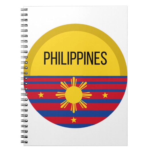 Carnet Idées de design mignonne Philippines Coucher de so (Devant)