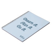Carnet Idées de planification de citations motivantes (Côté gauche)