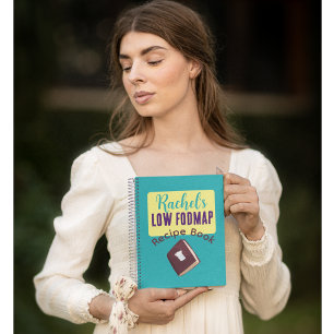 Carnet Idées de recettes pauvres en Fodmap, planificateur