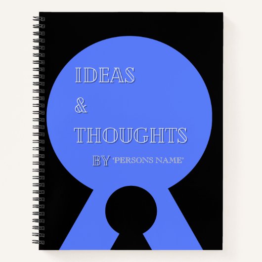 Carnet Idées et pensées (Devant)