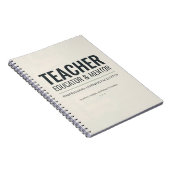 Carnet Identité professionnelle d'éducateur et de mentor (Côté Droit)