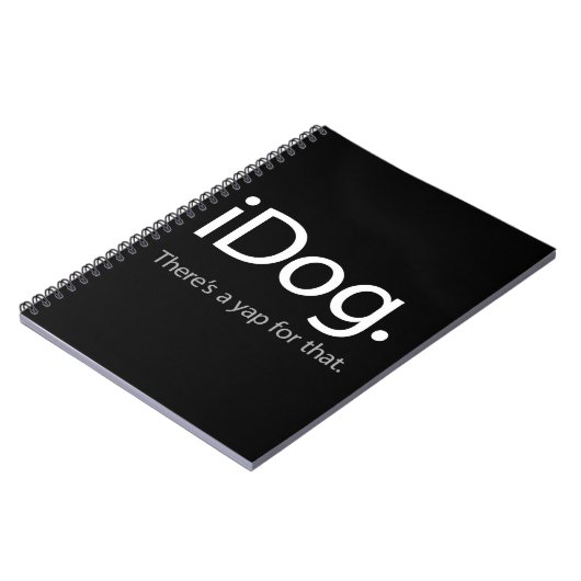 Carnet iDog-white.ai (Côté gauche)