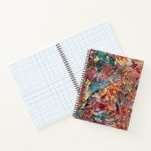 Carnet Ignition Studies No. 1 – Art abstrait en spirale (Intérieur)