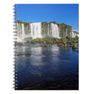 Carnet Iguacu tombe (Cataratas font Iguacu)