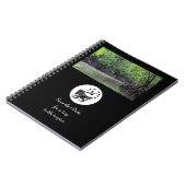 Carnet Iguana Wild Silhouette Monogramme Photo (Côté gauche)