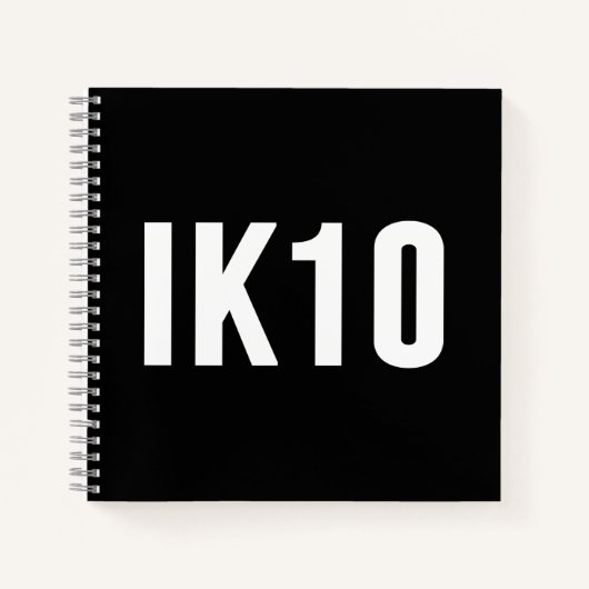Carnet IK, Protection contre l'impact, Notation IK, IK10 (Devant)