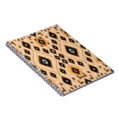 Carnet Ikat Ethnic Geometry Folklore Motif (Côté Droit)