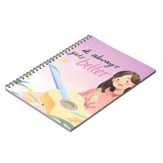 Carnet Il devient toujours plus inspirant (Côté gauche)