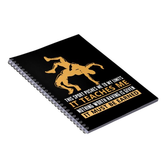 Carnet IL DOIT ÊTRE GARDÉ lutte (Côté Droit)