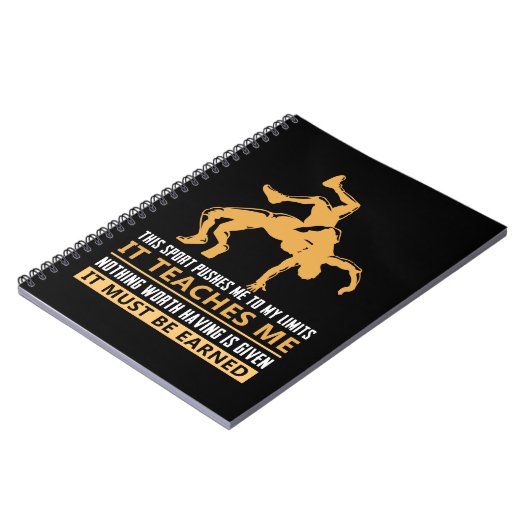 Carnet IL DOIT ÊTRE GARDÉ lutte (Côté gauche)