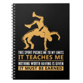 Carnet IL DOIT ÊTRE GARDÉ lutte (Devant)