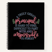 Carnet Il est difficile de trouver un principal vraiment  (Devant)