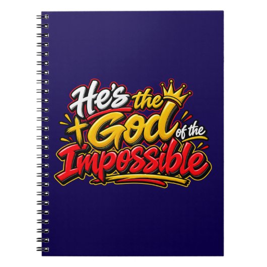 Carnet Il est le Dieu du possible (Devant)