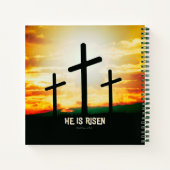 CARNET IL EST RENDU - ILLUSTRATION DE PÂQUES (Dos)