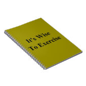 Carnet Il est sage d'exercer (Côté Droit)