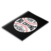 Carnet Il N'Y A Pas De Pleurage Au Baseball (Côté gauche)