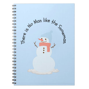 Carnet Il n'y a personne comme le bonhomme de neige