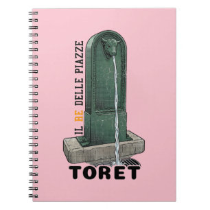 Carnet Il Re Delle Piazze - TORET TORINO Fontaine Vintage