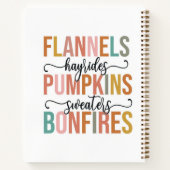 Carnet Il retombe (Dos)