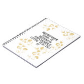 Carnet Il semble toujours impossible jusqu'à ce que vous (Côté gauche)