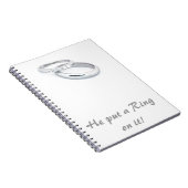 Carnet Il y a mis une bague (Côté Droit)