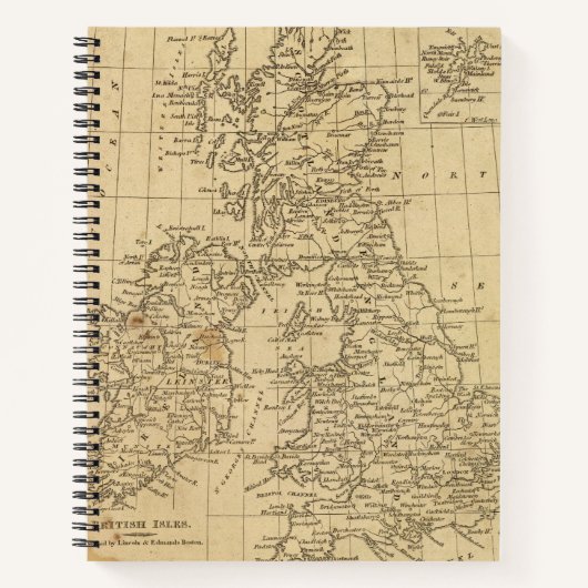 Carnet Île britannique 5 (Devant)