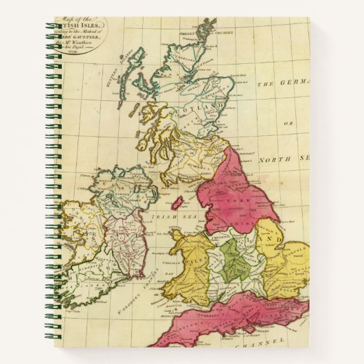 Carnet Île britannique 6 (Devant)