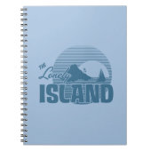 Carnet Île de Dookie - bleu (Devant)