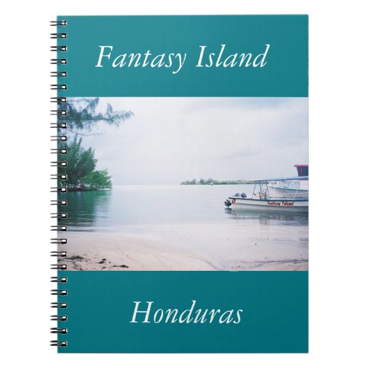 Carnet Île d'Imaginaire Honduras (Devant)