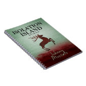 Carnet Île d'isolement design de cerf (Côté Droit)