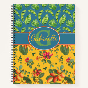 Carnet Île tropicale personnalisée